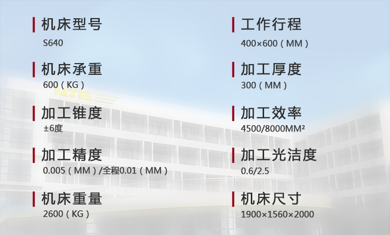 S640技術參數(shù)