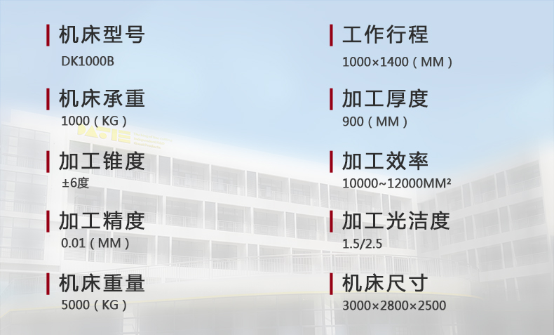 DK1000B技術參數(shù)